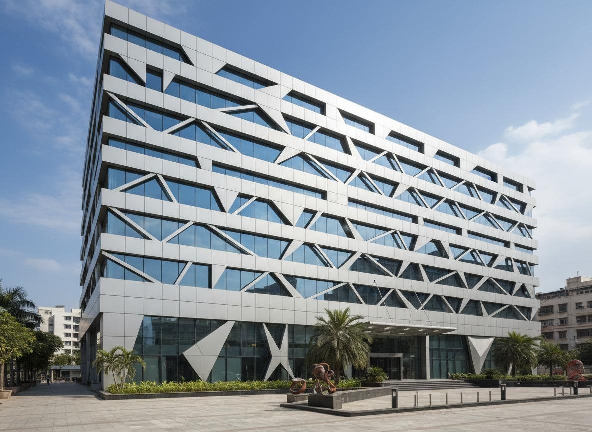 ACP aluminium composite panel cladding