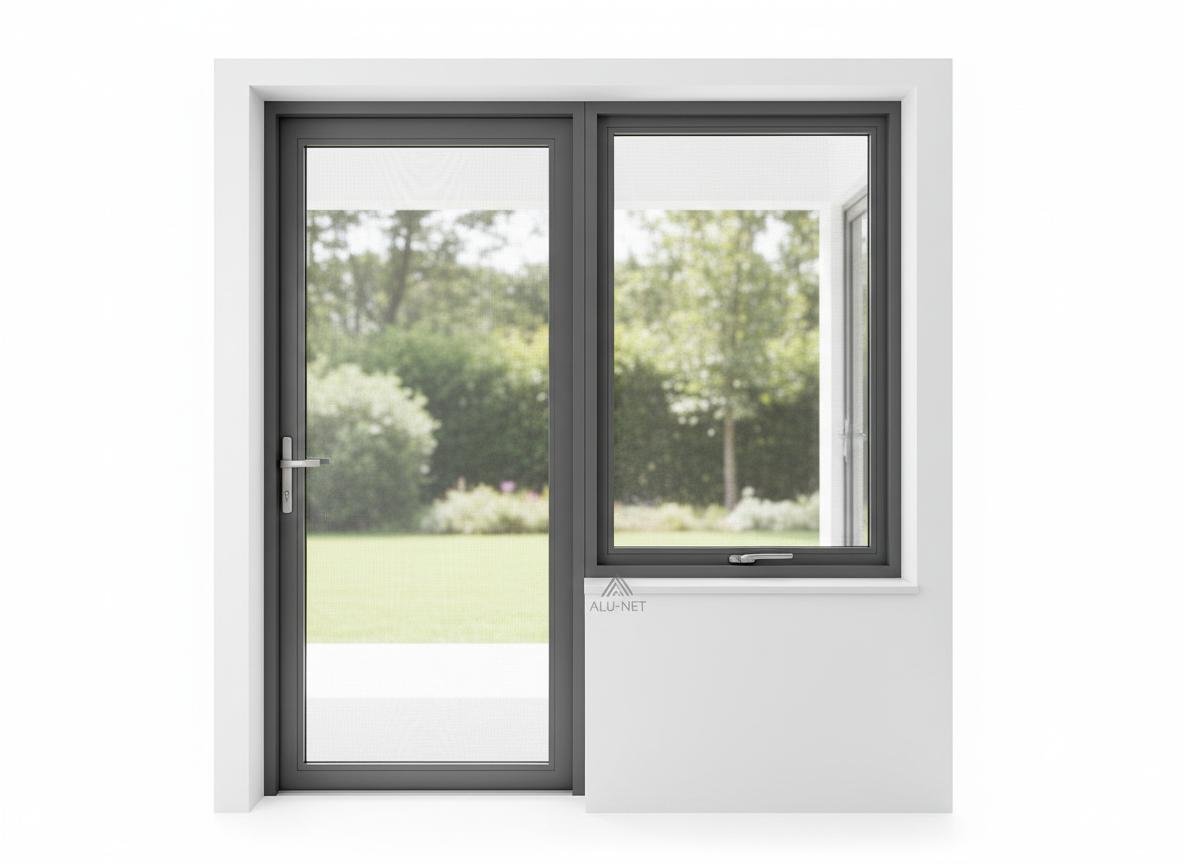 Sliding window with mesh